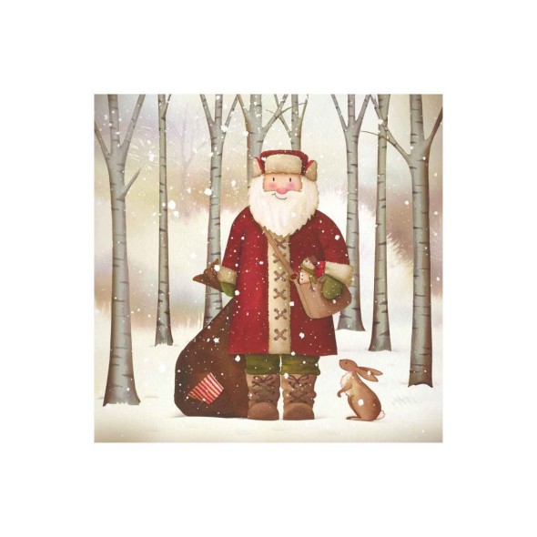 Paperproducts Design - PPD Χαρτοπετσέτα 33x33 εκ. σειρά Santa and Rabbit Paperproducts Design - PPD Χαρτοπετσέτα 33x33 εκ. σειρά Santa and Rabbit