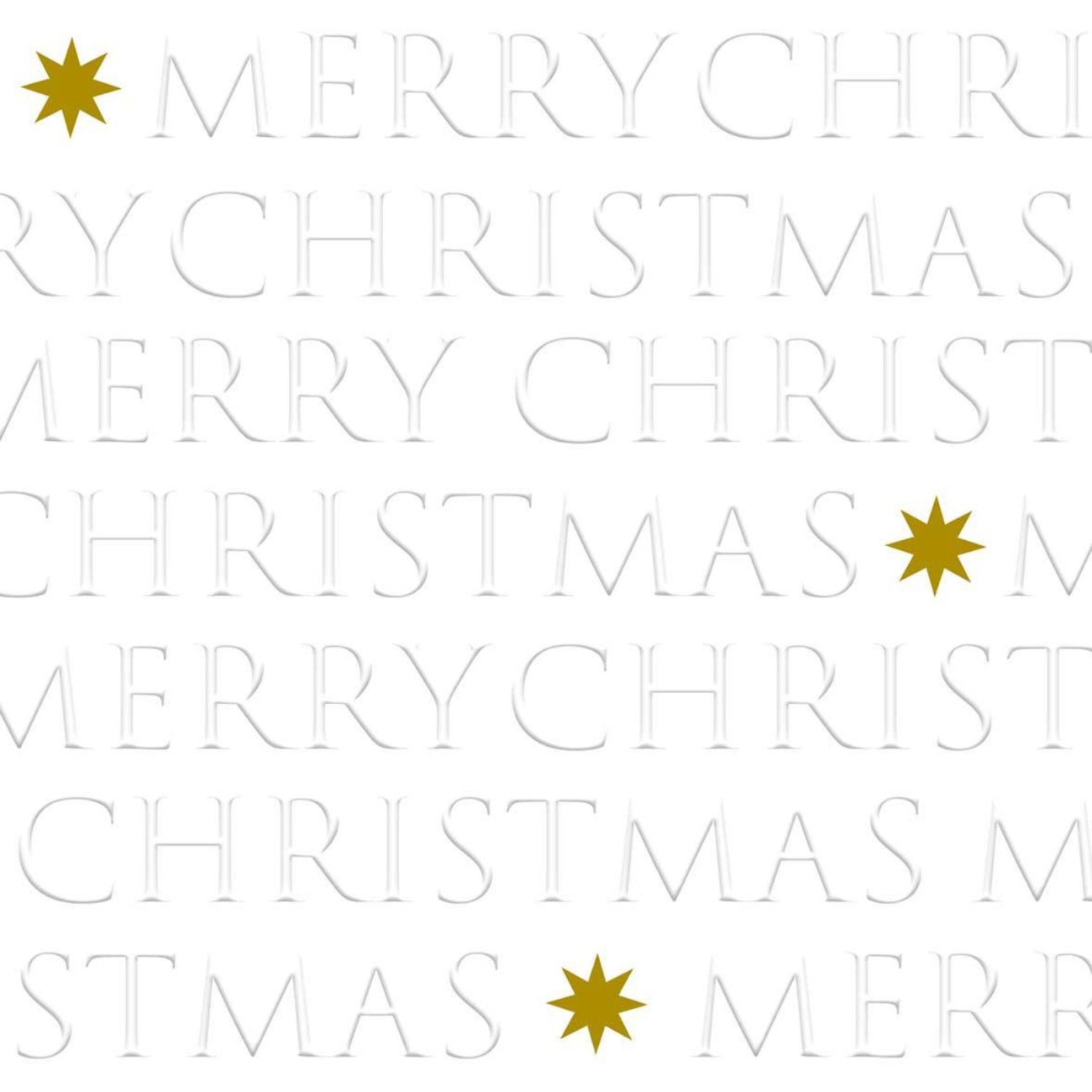 Paperproducts Design - PPD Χαρτοπετσέτα 33x33cm Pearl σειρά Christmas Letters Χριστουγεννιάτικα