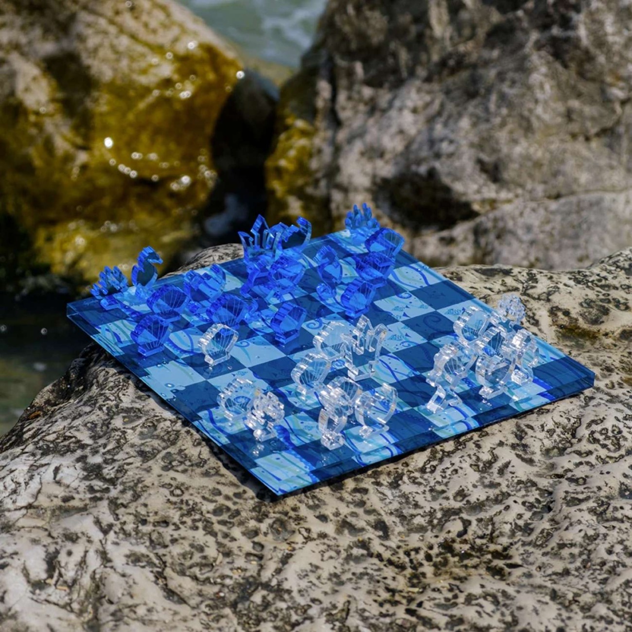 Vesta Σκακιέρα Ocean Blue 30x30 εκ. Νέα Είδη