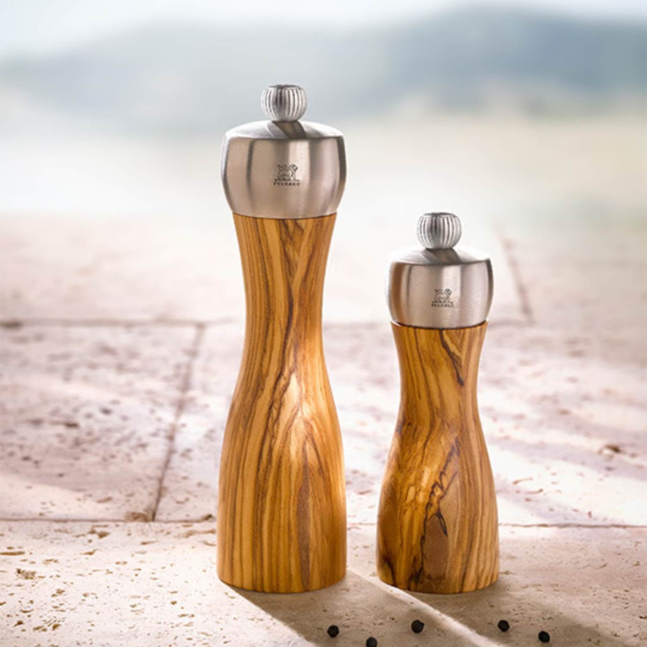 Peugeot Μύλος πιπεριού 15 εκ. σειρά olive wood Fidji Μύλοι Πιπεριού/Μύλοι Αλατιού