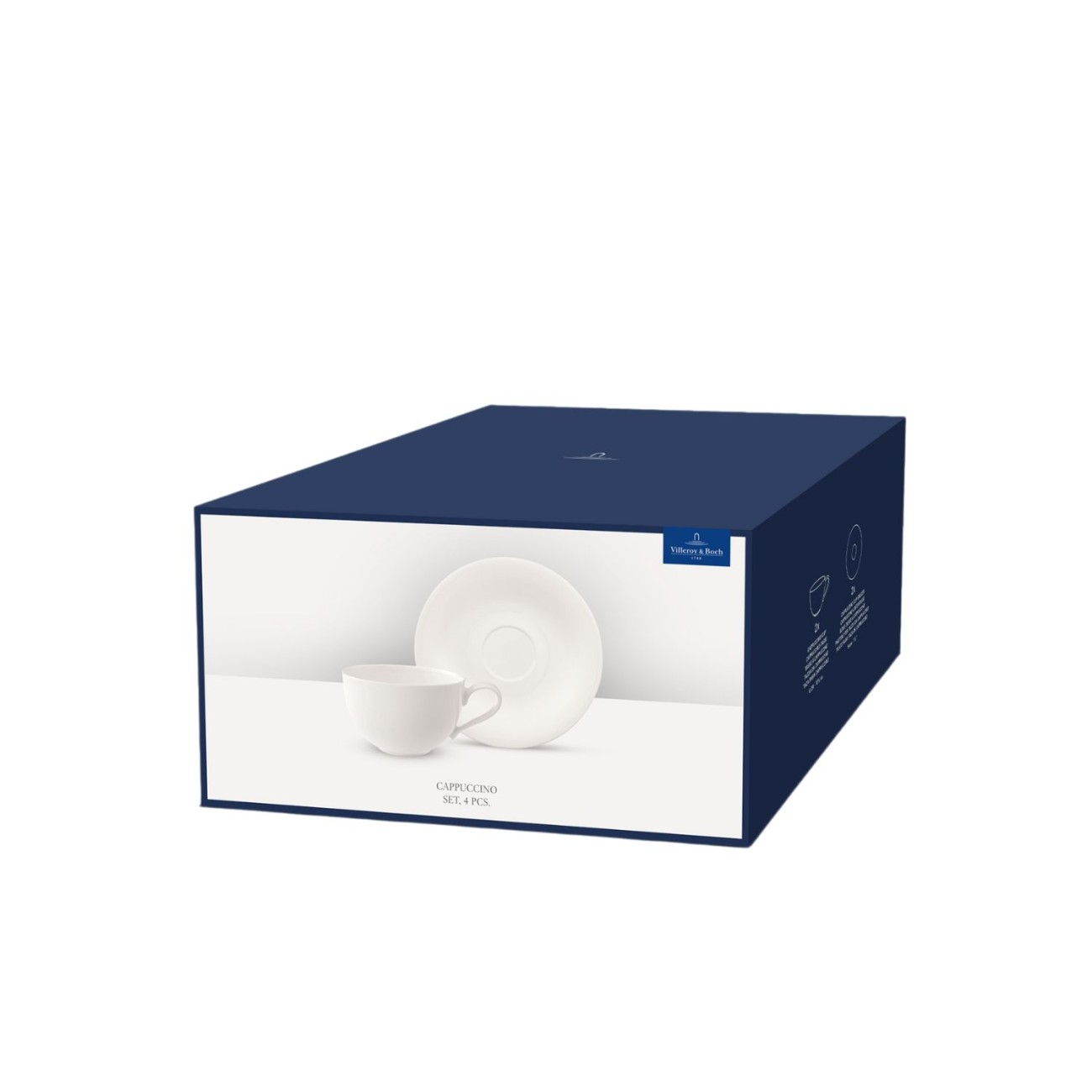 Villeroy & Boch Σετ 2 τεμ. φλιτζάνι/πιάτο cappucino/πρωϊνού 0,39 λτ. σειρά New Cottage Basic Φλυτζάνια & Πιάτα Καφέ/Τσαγιού