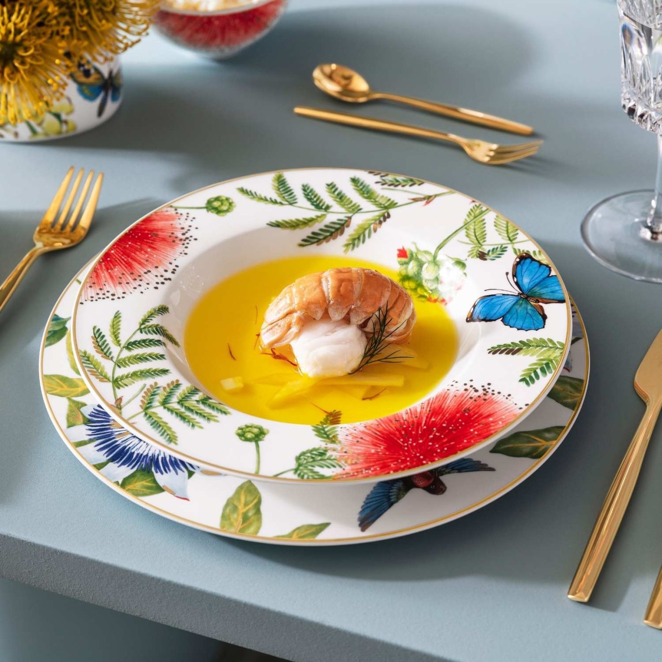Villeroy & Boch Πιάτο φαγητού 27,7 εκ. στρογγυλό σειρά Amazonia Amazonia by Villeroy & Boch