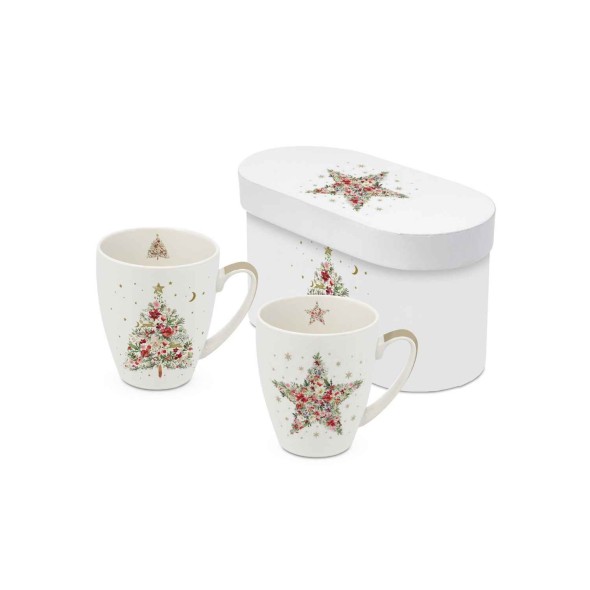 Paperproducts Design - PPD Σετ 2 κούπες 350ml σε κουτί σειρά Beautiful Christmas Paperproducts Design - PPD Σετ 2 κούπες 350ml σε κουτί σειρά Beautiful Christmas