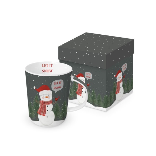 Paperproducts Design - PPD Κούπα 350ml σε Κουτί σειρά Snowman in Grey Paperproducts Design - PPD Κούπα 350ml σε Κουτί σειρά Snowman in Grey