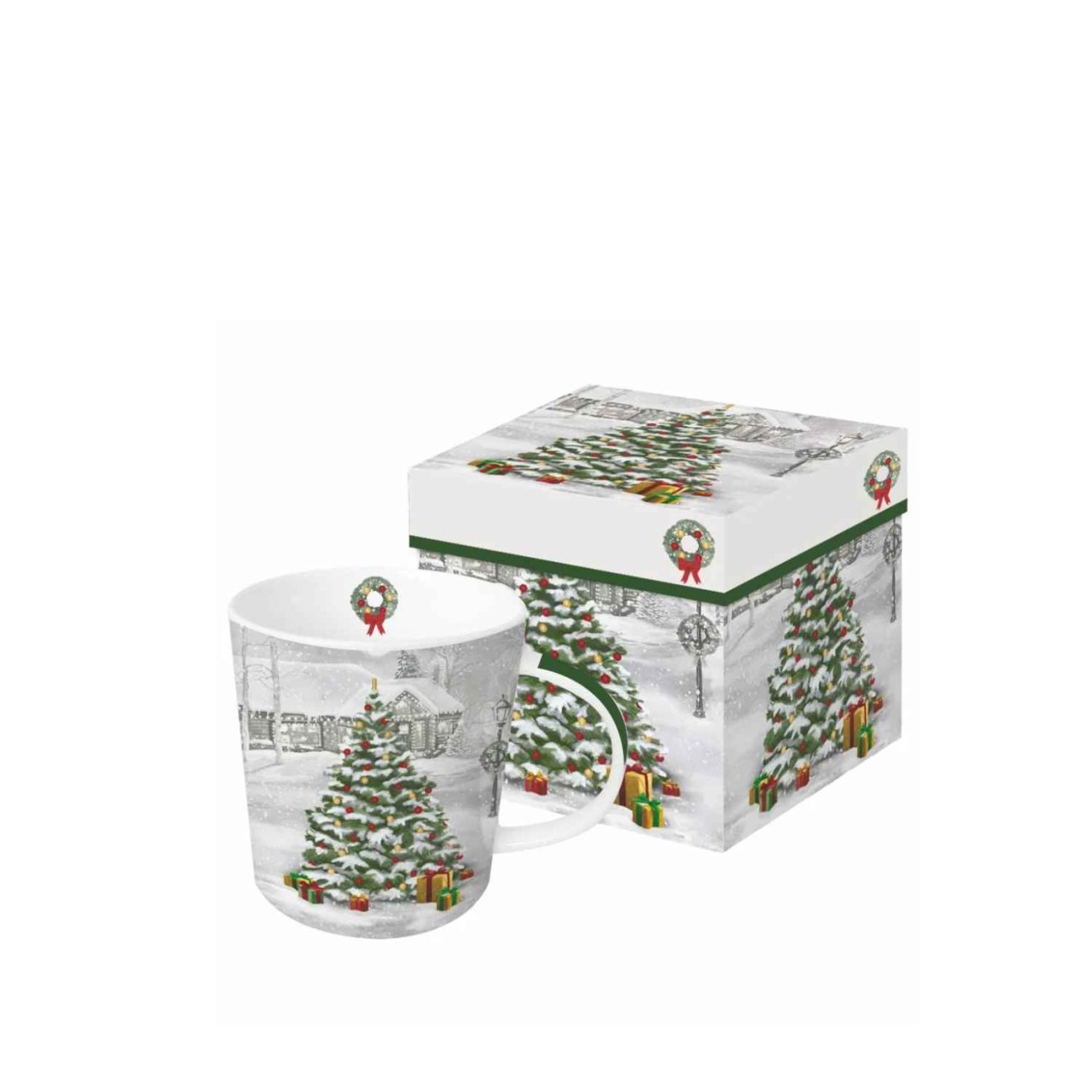 Paperproducts Design - PPD Κούπα 400ml σε κουτί σειρά Tree Aglow Χριστουγεννιάτικα