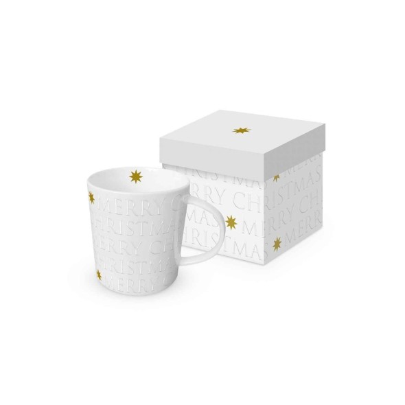 Paperproducts Design - PPD Κούπα 400ml σε κουτί σειρά Christmas Embossed Pearl Paperproducts Design - PPD Κούπα 400ml σε κουτί σειρά Christmas Embossed Pearl