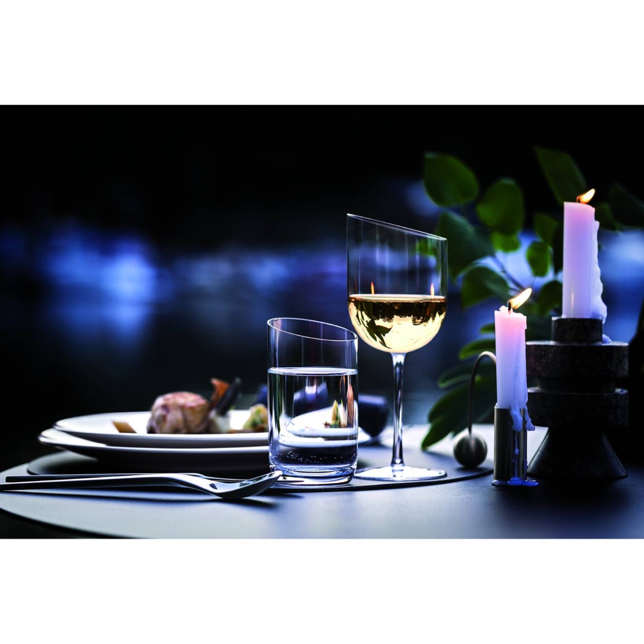 Villeroy & Boch Σετ 4 τεμ. ποτήρι λευκού κρασιού 0,30 λτ. σειρά NewMoon by Villeroy & Boch