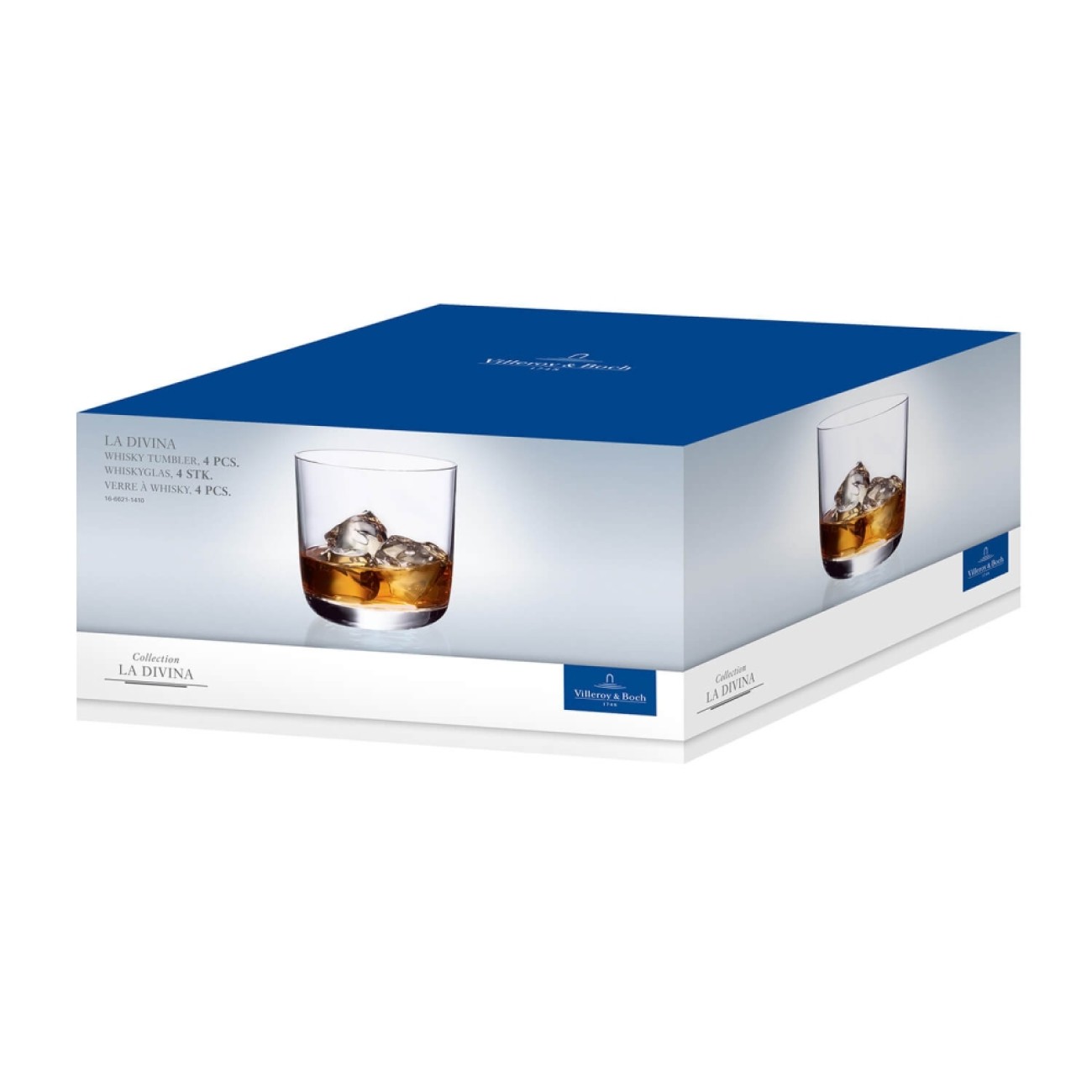 Villeroy & Boch Σετ 4 τεμ. Ποτήρια ουίσκυ/χυμού 0,36 lt σειρά La Divina La Divina by Villeroy & Boch