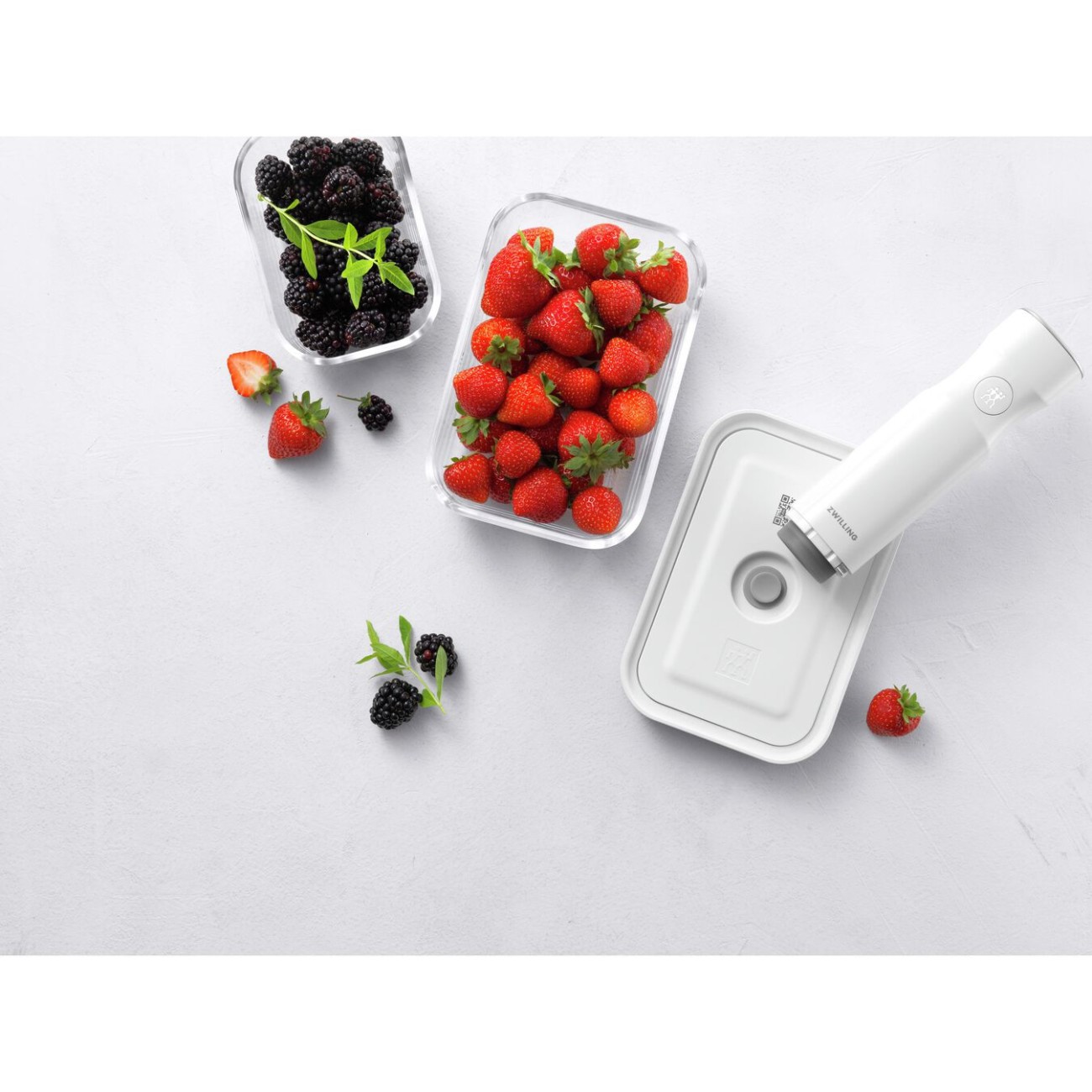 Zwilling Δοχείο τροφίμων Vacuum S παραλληλόγραμμο 0,9/0,75 lt. 15,5Χ8,5Χ7cm σειρά Fresh & Save Δοχεία Τροφίμων