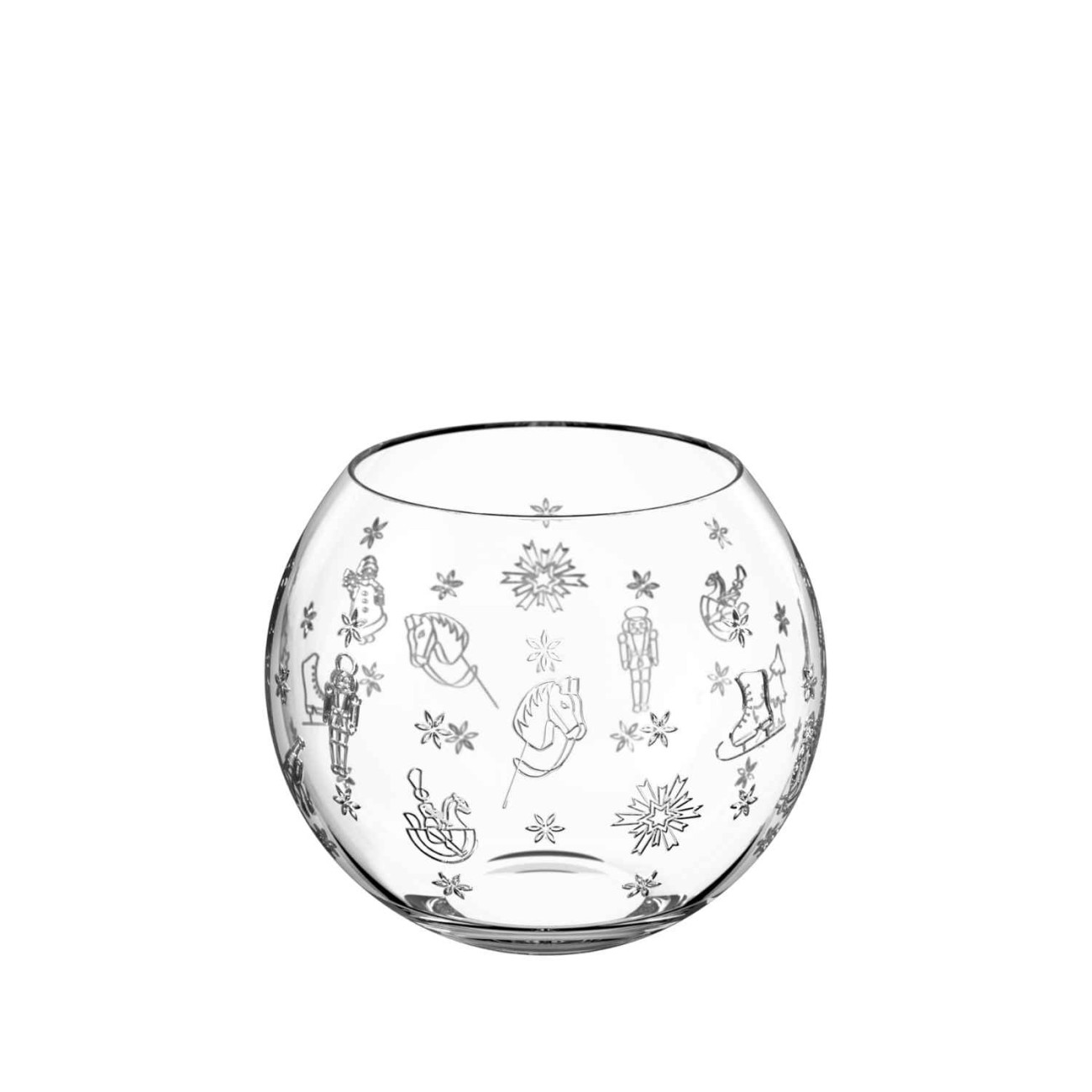 Villeroy & Boch Ρεσώ 11Χ9,3 εκ. κρυστάλλινο σειρά Toy's Delight Χριστουγεννιάτικα