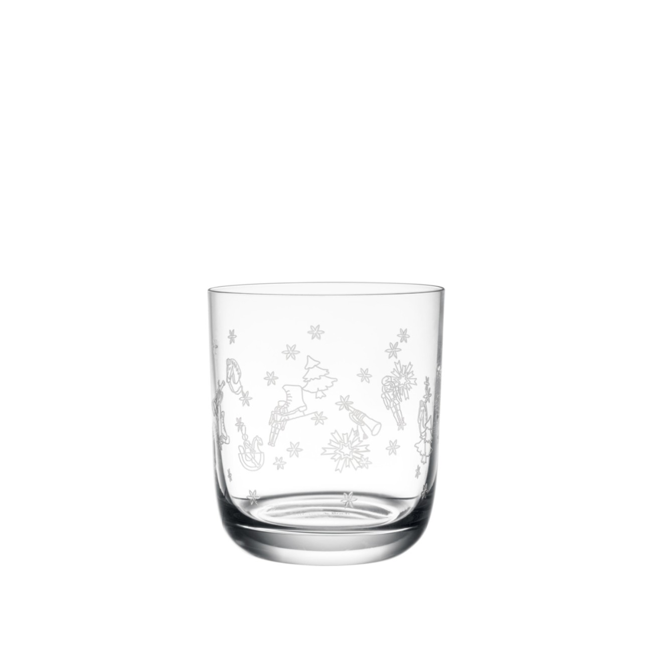 Villeroy & Boch Σετ 2 τεμ. ποτήρι χυμού/ουίσκυ 250ml σειρά Toy's Delight Χριστουγεννιάτικα