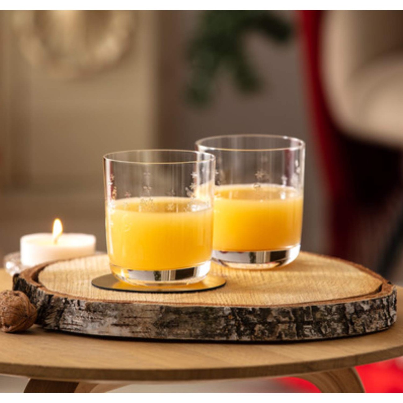 Villeroy & Boch Σετ 2 τεμ. ποτήρι χυμού/ουίσκυ 250ml σειρά Toy's Delight Χριστουγεννιάτικα