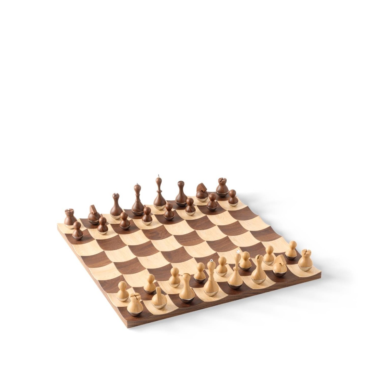Umbra Σκάκι 38x11cm ξύλινο σειρά Wobble Chess New Arrivals