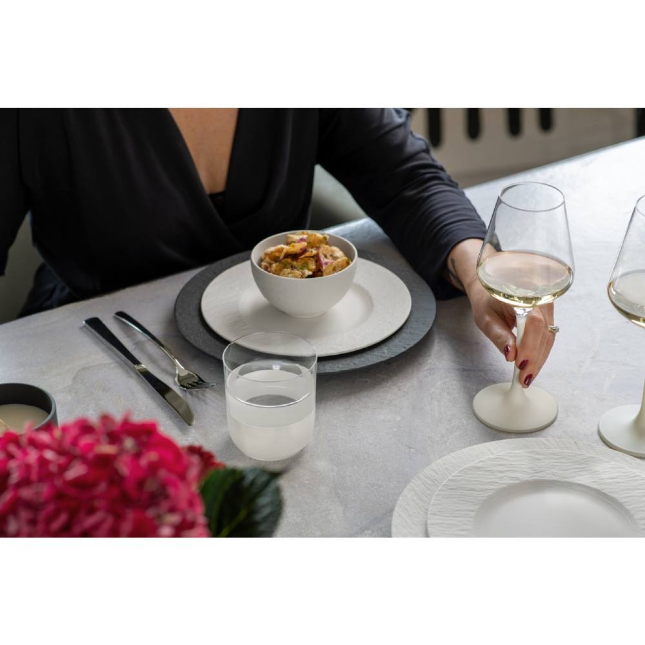 Villeroy & Boch Σετ 4 τεμ. ποτήρι ουΐσκι/ χυμού 0,25 λτ. σειρά Manufacture Rock Blanc Manufacture Rock by Villeroy & Boch