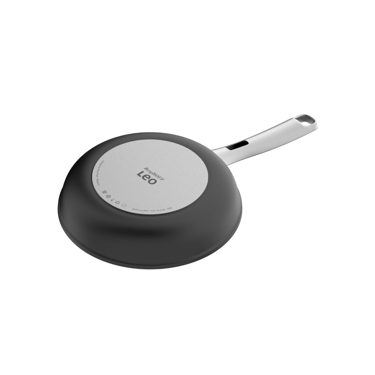 BergHOFF Τηγάνι 28εκ αντικολλητικό με αποσπώμενο χερούλι σειρά Phantom Leo Τηγάνια/Wok