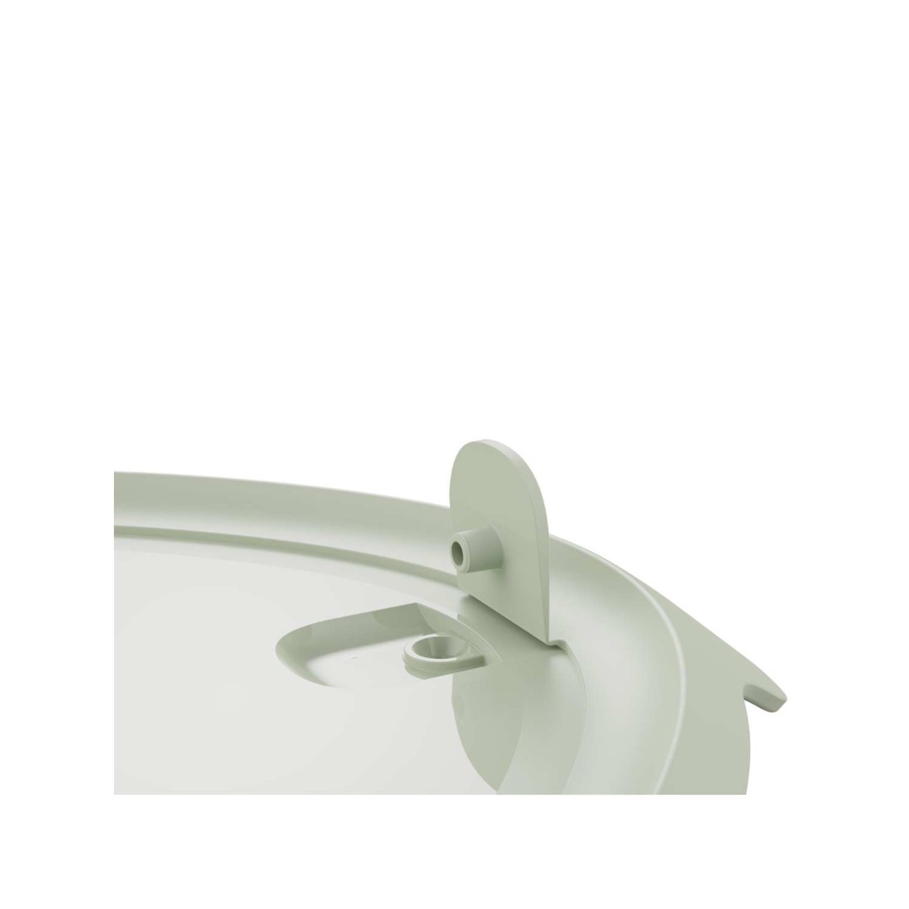 BergHoff Σετ δοχείο φαγητού με μαχαιροπήρουνα 1,6Lt sage σειρά Leo Δοχεία Τροφίμων