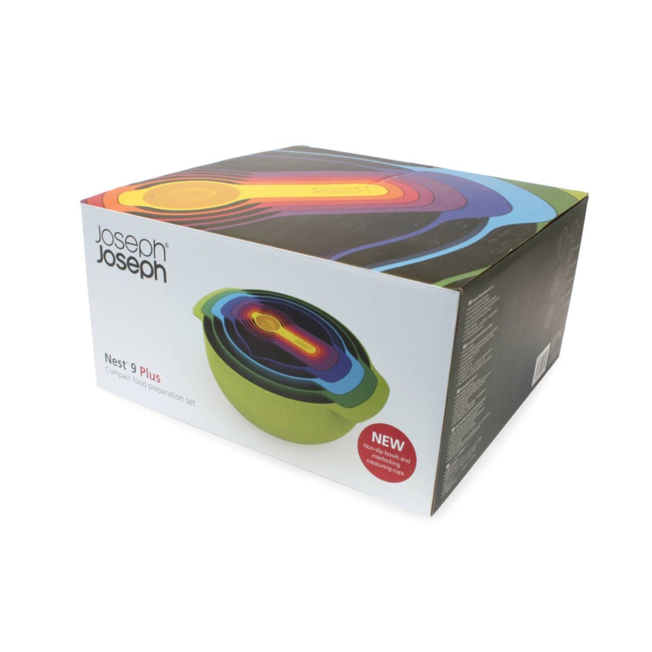 Joseph Joseph Μπoλ - Μεζούρες σετ 9τεμ σειρά Nest 9 Plus Εργαλεία Ζαχαροπλαστικής