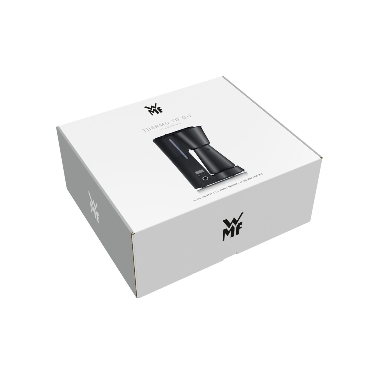 WMF Καφετιέρα Thermo To Go Deep Black για 5 φλιτζάνια σειρά Kitchenminis Καφετιέρες