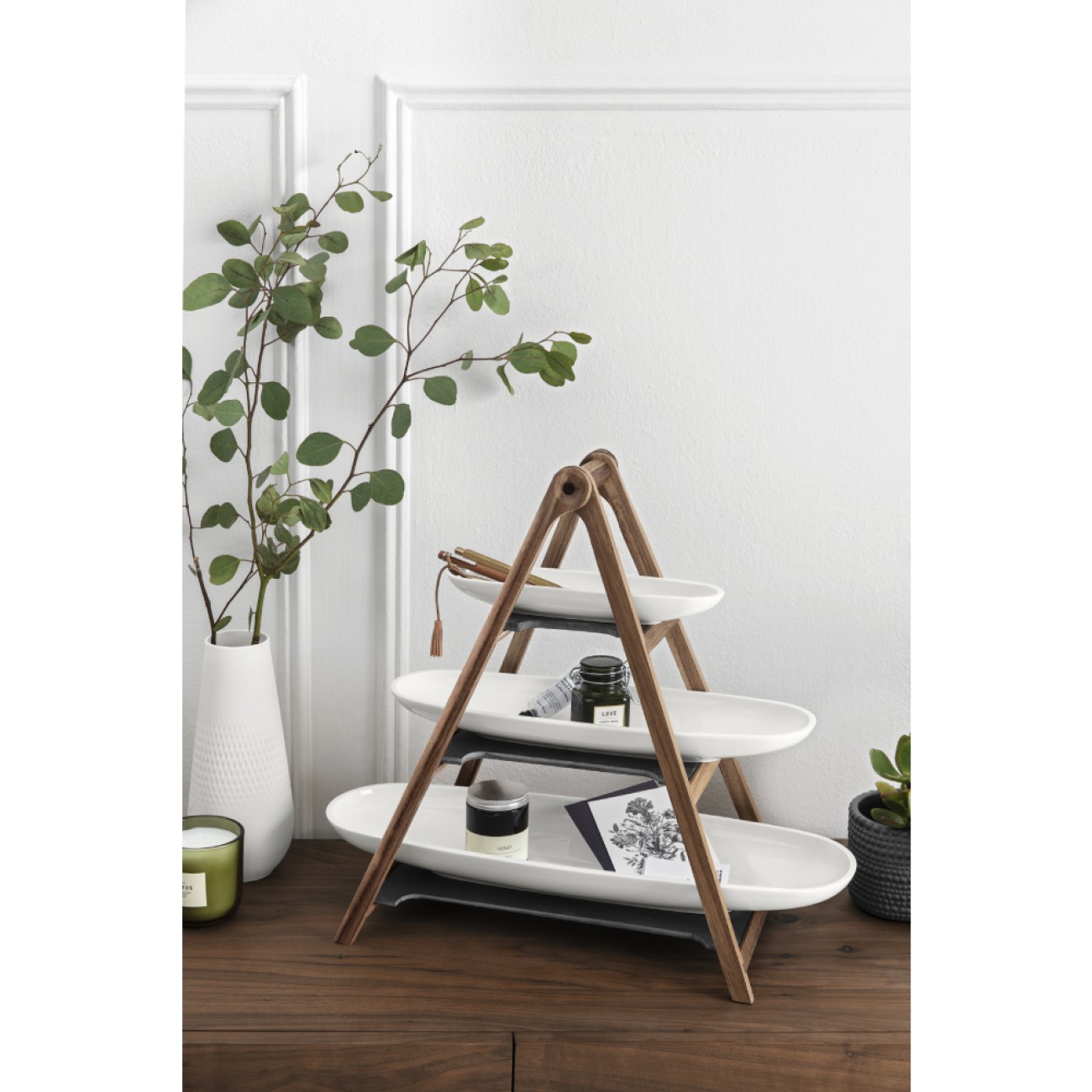 Villeroy & Boch Πιατέλα με τριπλή βάση σειρά Artesano Original 