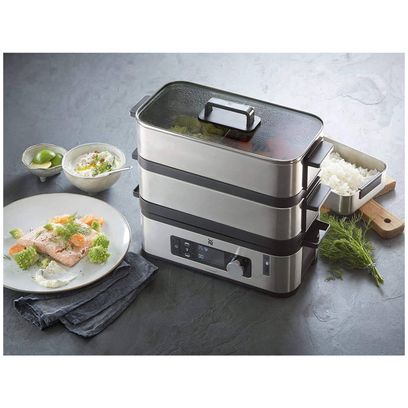 WMF Ατμομάγειρας Vitalis σειρά KitchenMinis Ατμομάγειρες