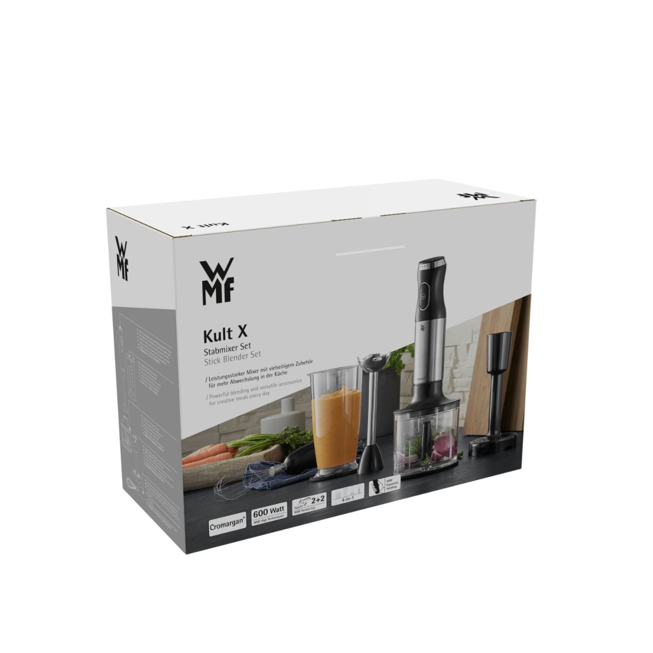 WMF Μπλέντερ χειρός/ράβδος 600 W σειρά Kult X Μπλέντερ χειρός (Ραβδομπλέντερ)