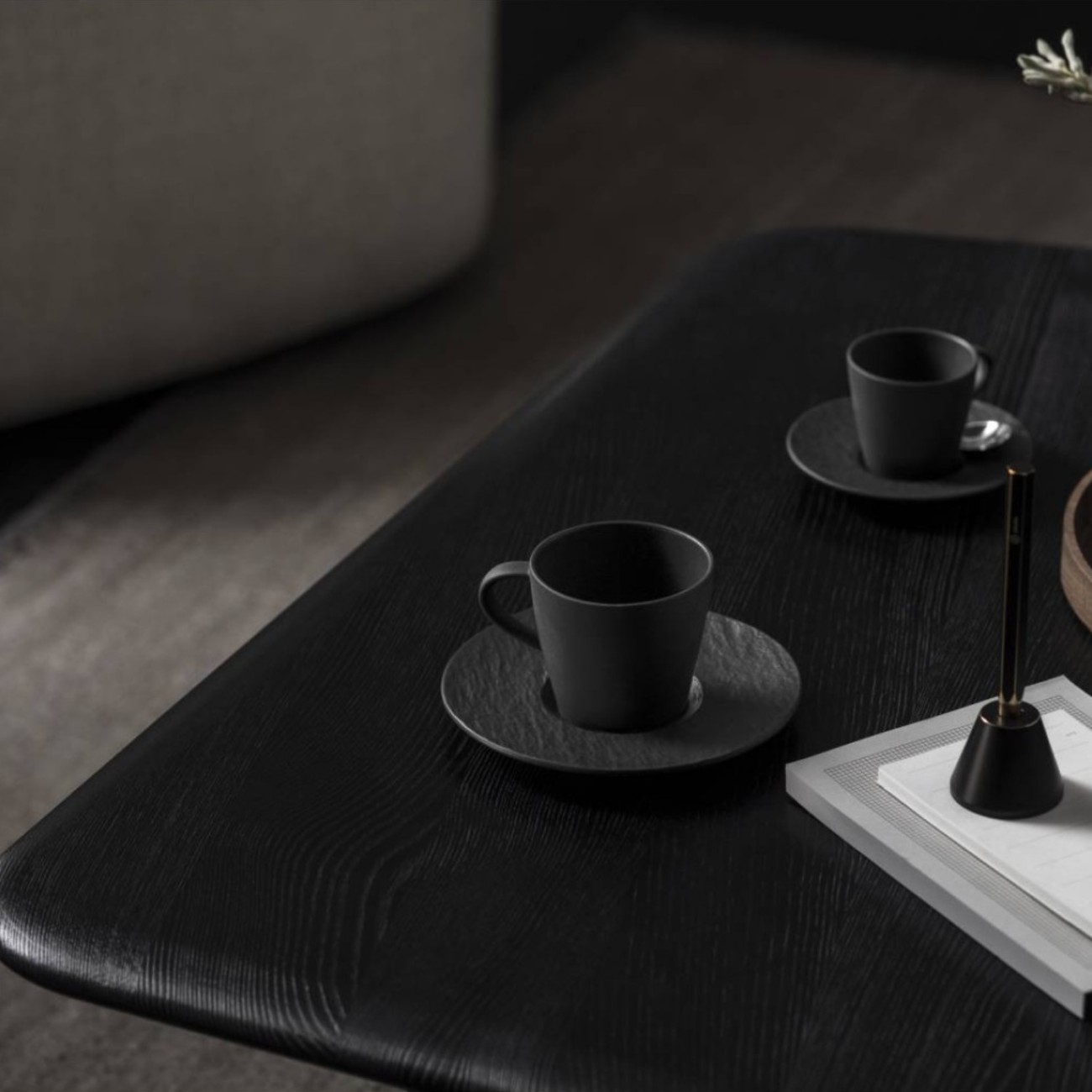 Villeroy & Boch Πιάτο καφέ 15,5 cm σειρά Manufacture Rock Manufacture Rock by Villeroy & Boch