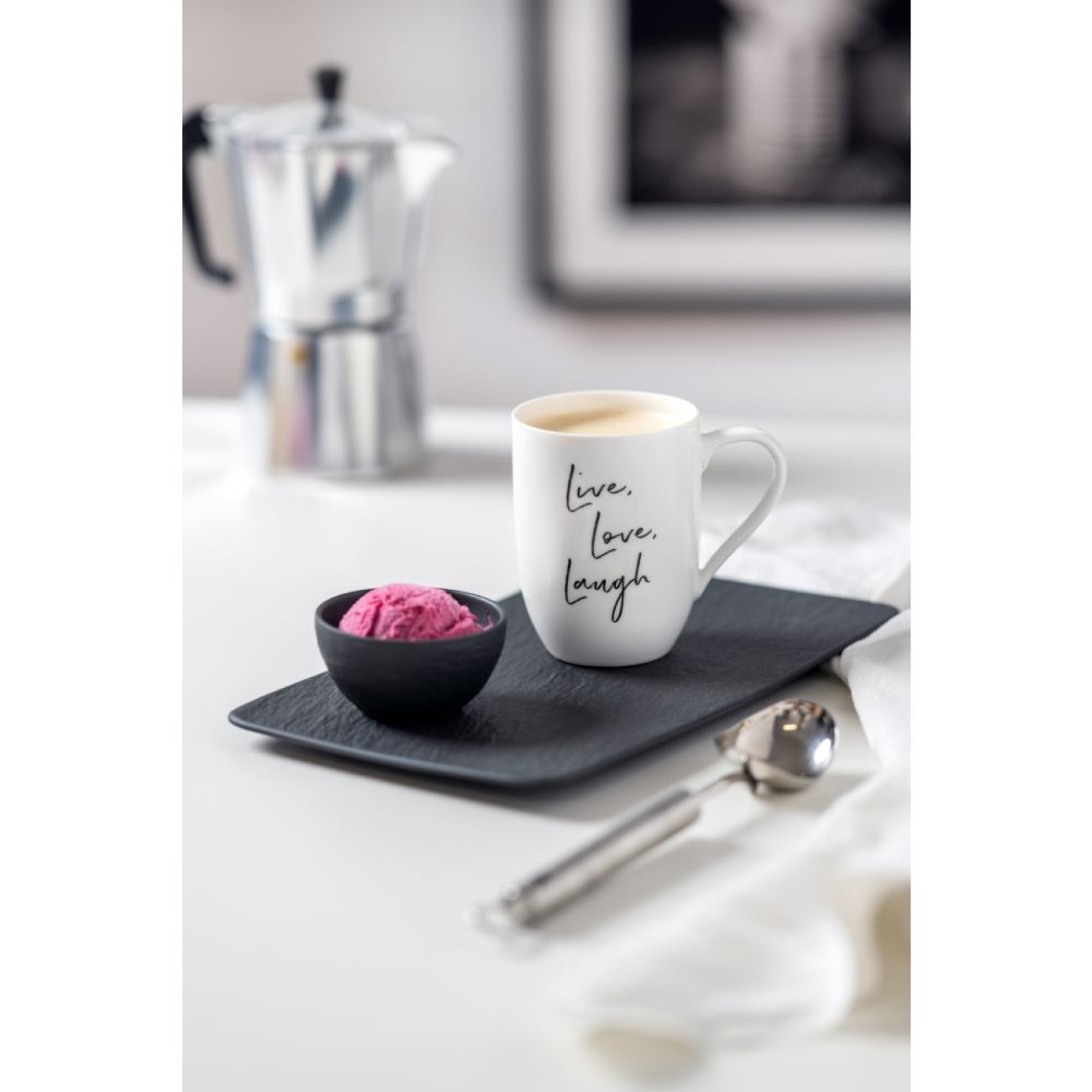 Villeroy & Boch Πιατέλλα παραλληλόγραμμη 35Χ18 εκ. σειρά Manufacture Rock Manufacture Rock by Villeroy & Boch