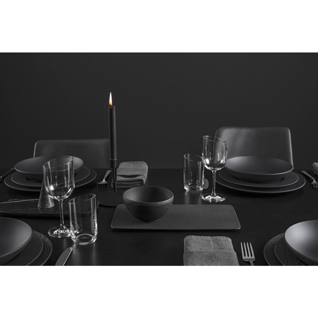 Villeroy & Boch Πιατέλλα παραλληλόγραμμη 35Χ18 εκ. σειρά Manufacture Rock Manufacture Rock by Villeroy & Boch