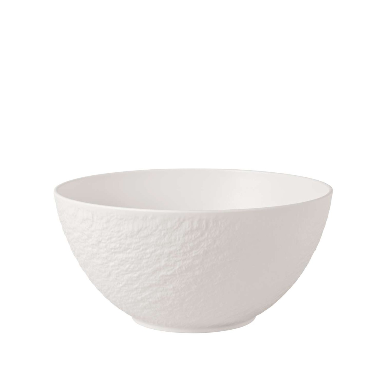 Villeroy & Boch Σαλατιέρα 24 εκ./2,4 λτ. σειρά Manufacture Rock Blanc Manufacture Rock by Villeroy & Boch