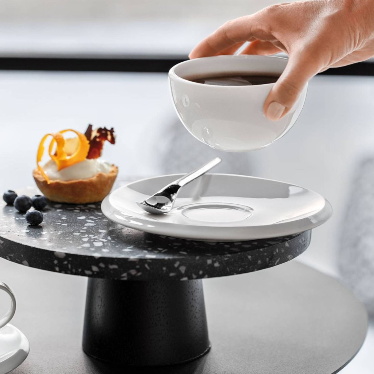 Villeroy & Boch Πιάτο καφέ 17Χ17 εκ. σειρά NewMoon NewMoon By Villeroy & Boch