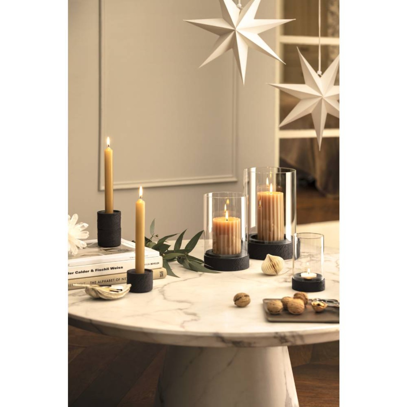 Villeroy & Boch Κηροπήγιο-Λάμπα S 13,95 εκ. σειρά Manufacture Rock Home Κηροπήγια
