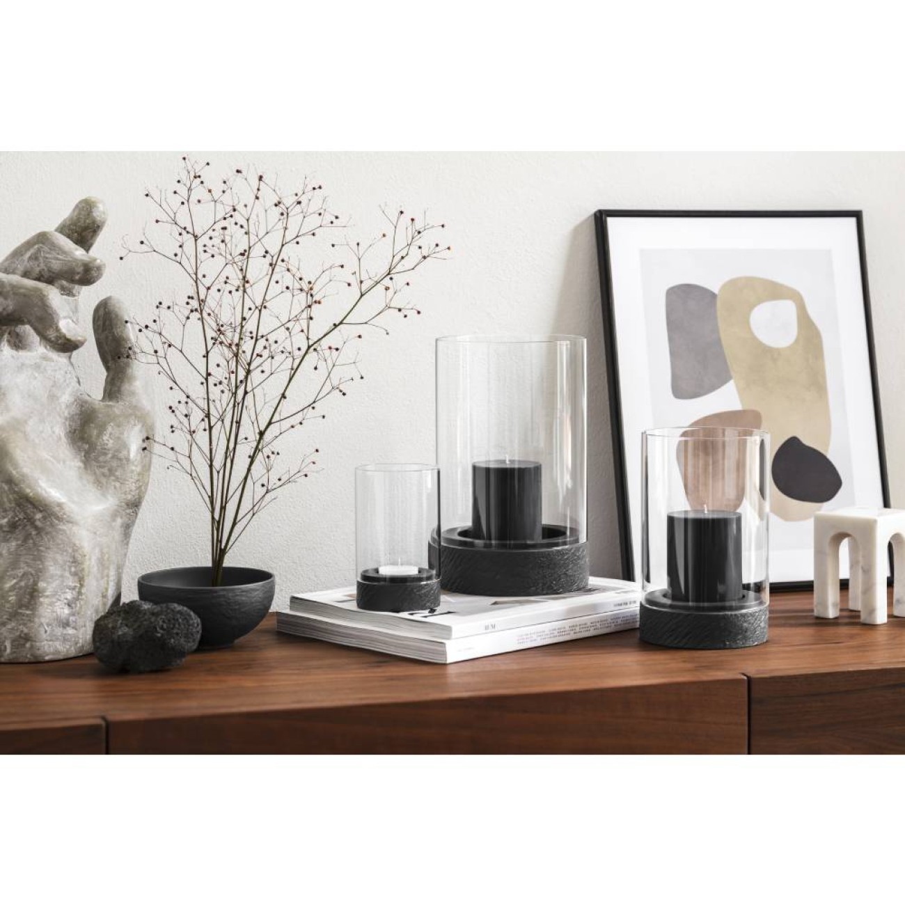 Villeroy & Boch Κηροπήγιο-Λάμπα S 13,95 εκ. σειρά Manufacture Rock Home Κηροπήγια