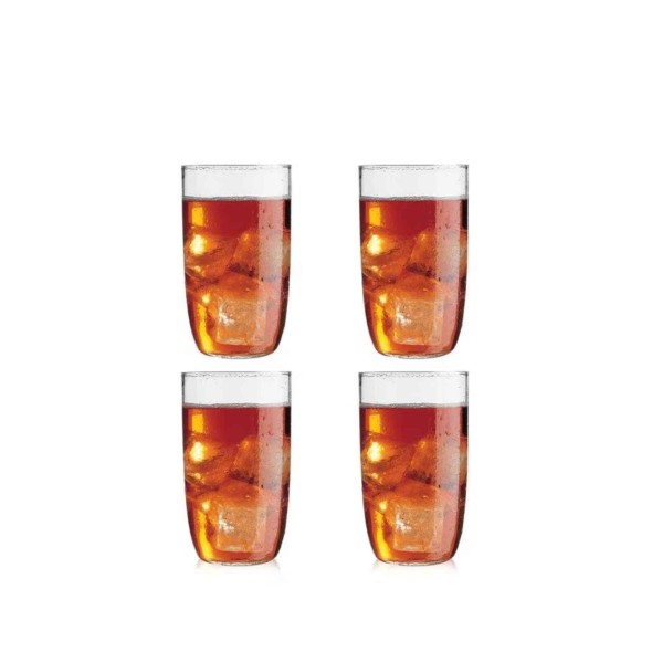 Bodum Σετ 4 τεμ. ποτήρια 500ml Transparent σειρά Kvadrant Bodum Σετ 4 τεμ. ποτήρια 500ml Transparent σειρά Kvadrant