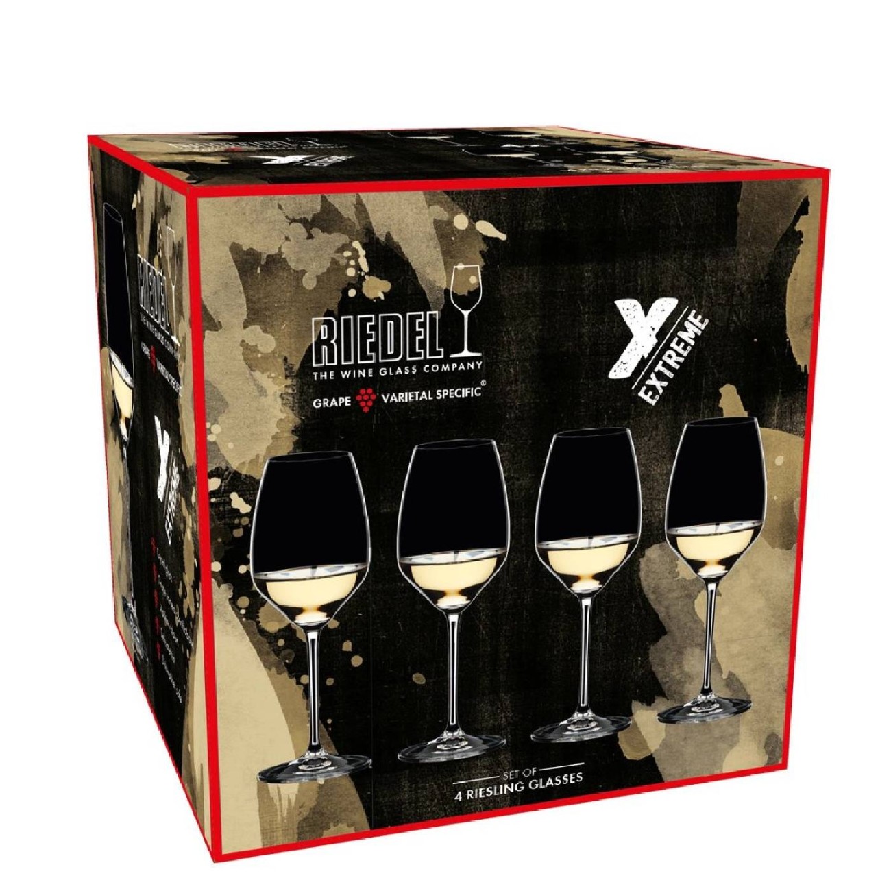 Riedel Σετ 3 τεμ + 1 Δώρο Ποτήρια Κρασιού/Riesling 460ml σειρά Extreme Extreme by Riedel