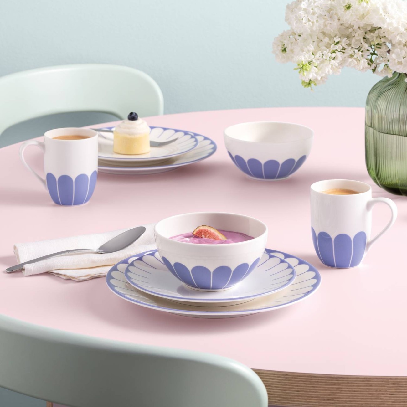 Villeroy & Boch Μπολ 14 εκ./430ml σειρά Fleur Bleu Μπολ
