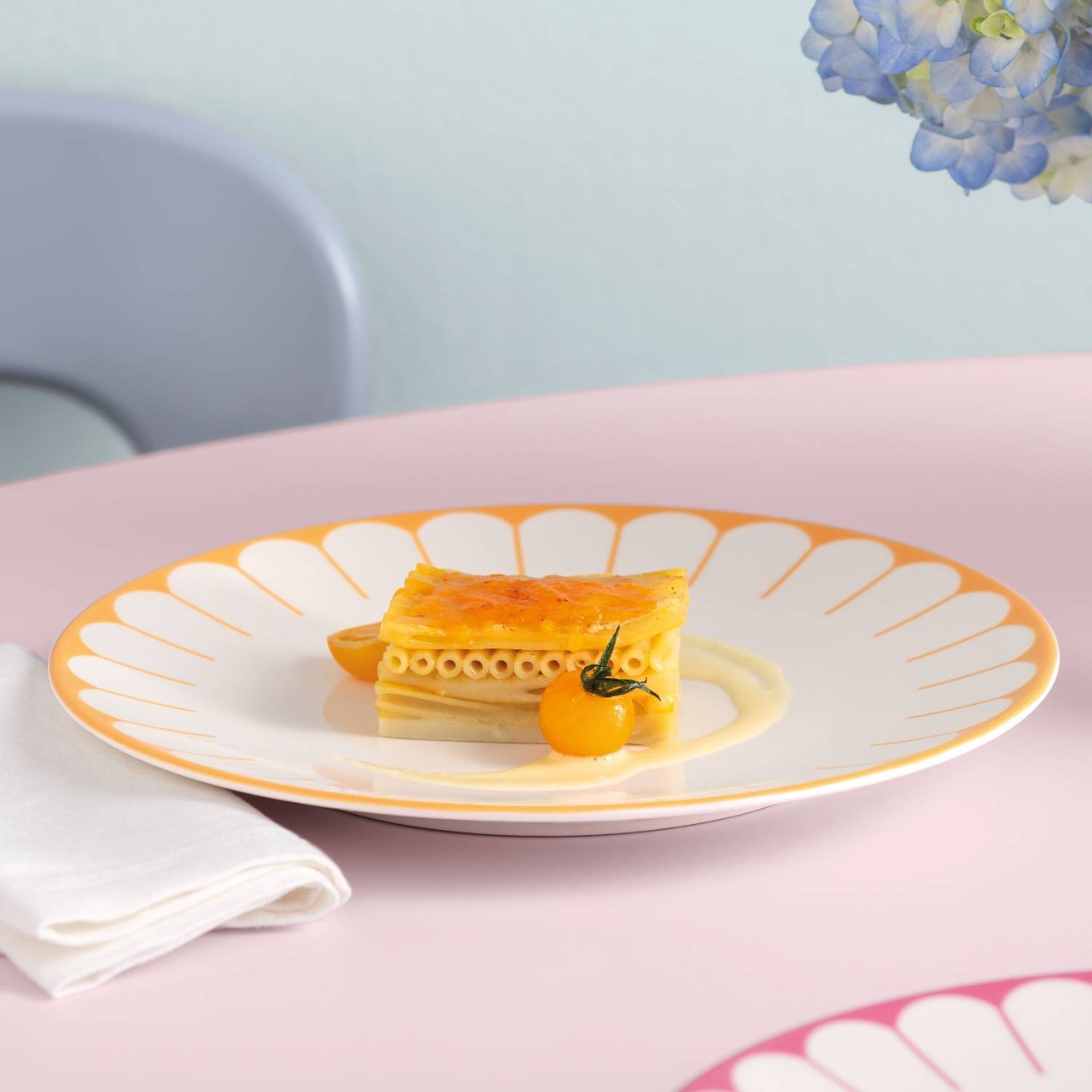 Villeroy & Boch Πιάτο φαγητού 26,6 εκ. σειρά Fleur Soleil Πιάτα ρηχά φαγητού
