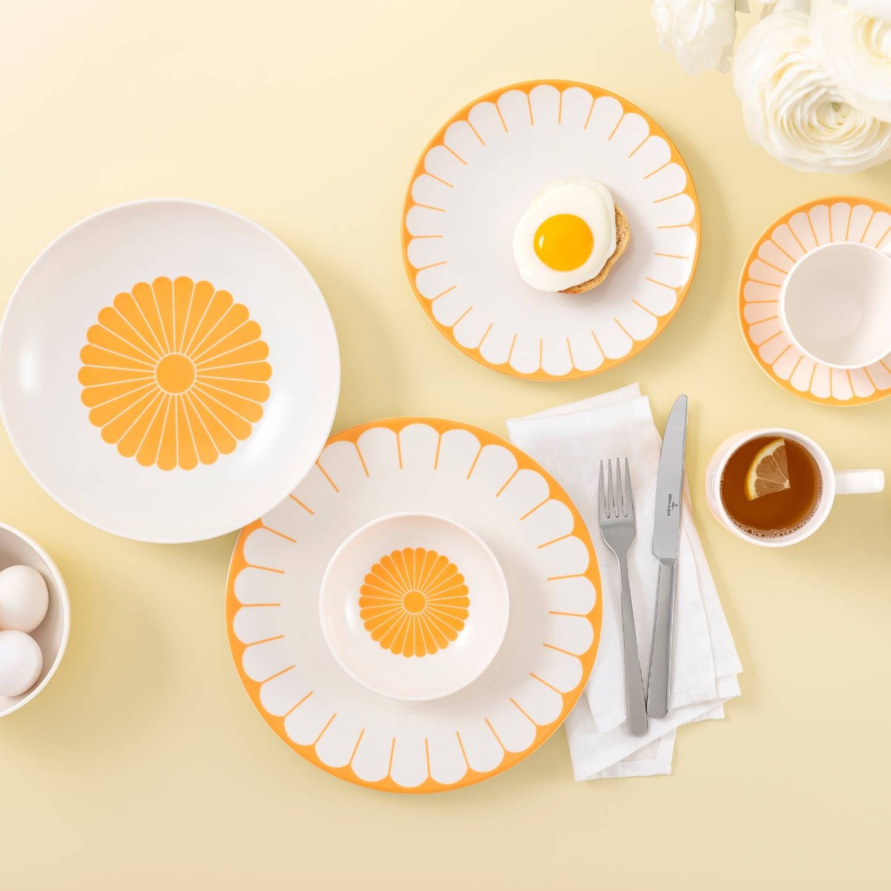 Villeroy & Boch Πιάτο φρούτου 21,2 εκ. σειρά Fleur Soleil Πιάτα φρούτου/γλυκού