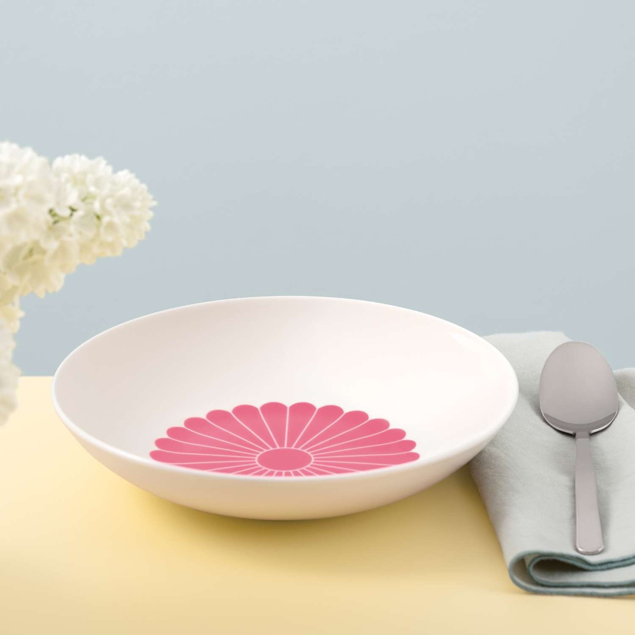 Villeroy & Boch Πιάτο βαθύ 24 εκ. σειρά Fleur Cassis Πιάτα βαθιά