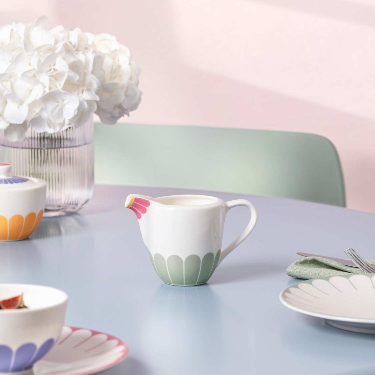 Villeroy & Boch Γαλατιέρα 0,21 λτ. σειρά Fleur Couleur Καφετιέρες/Γαλατιέρες/Ζαχαριέρες/Τσαγιέρες