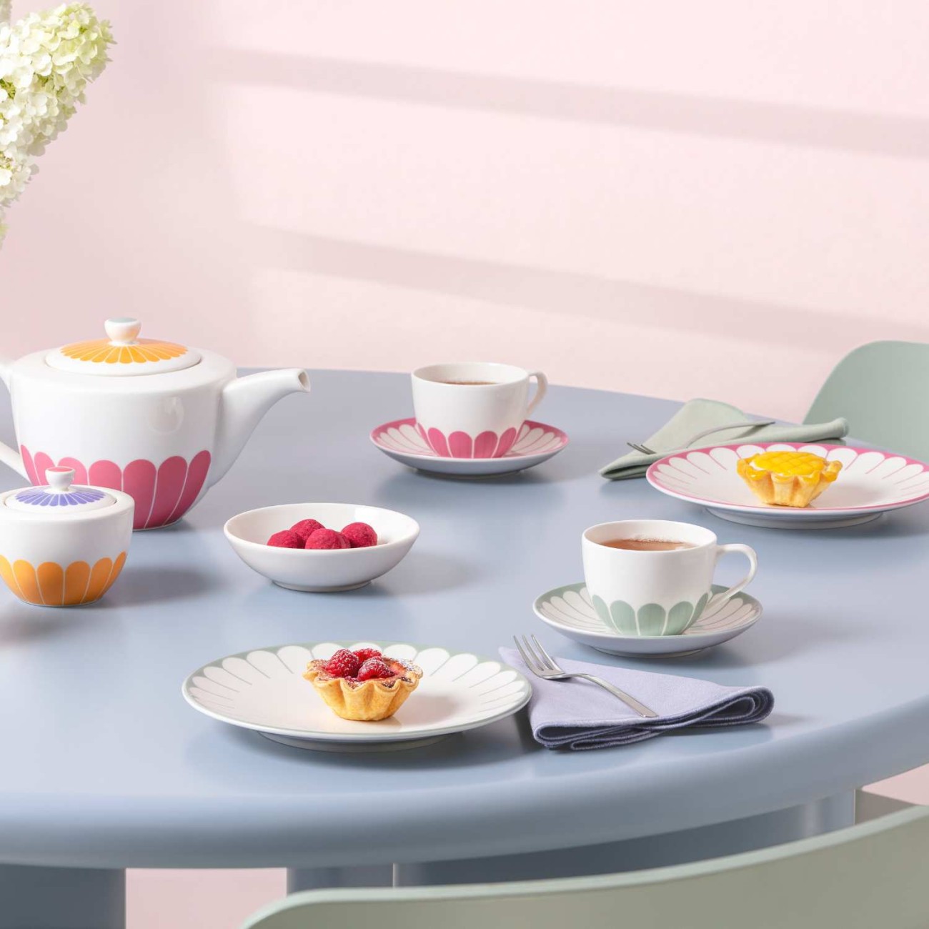 Villeroy & Boch Γαλατιέρα 0,21 λτ. σειρά Fleur Couleur Καφετιέρες/Γαλατιέρες/Ζαχαριέρες/Τσαγιέρες