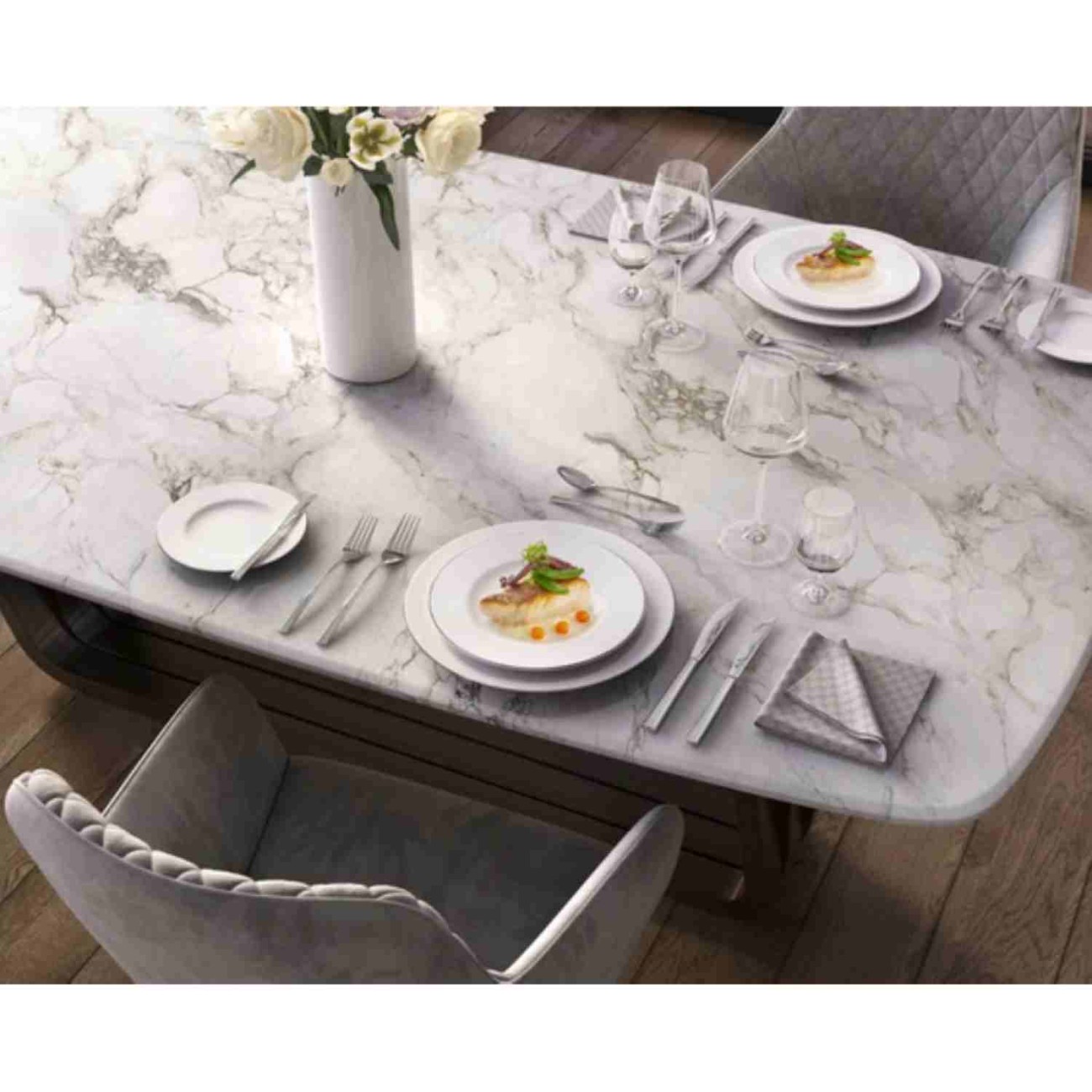 Villeroy & Boch Πιάτο φρούτου 22 εκ. σειρά Anmut Platinum No1 
 Πιάτα φρούτου/γλυκού