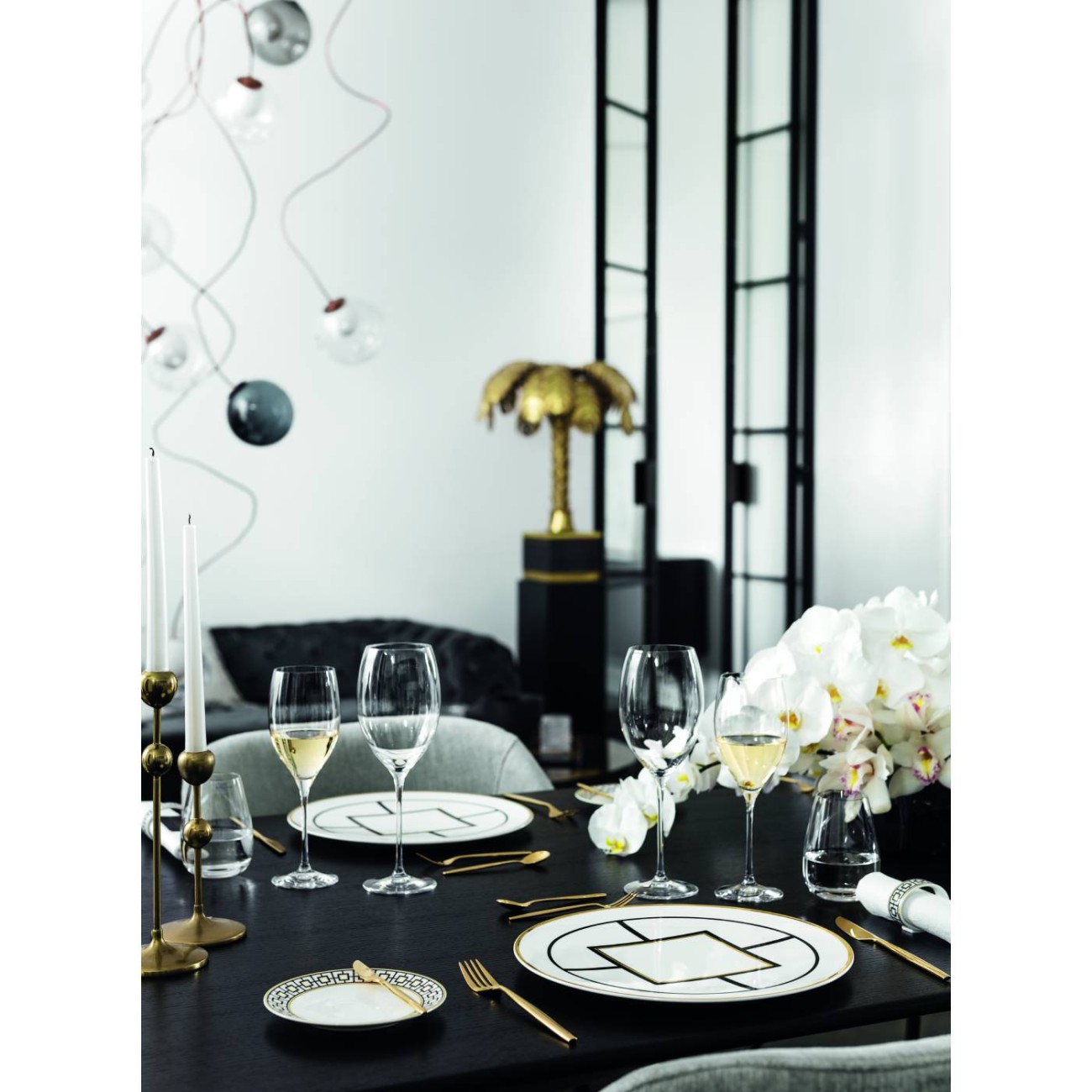 Villeroy & Boch Πιατέλλα στρογγυλή 33cm σειρά Metrochic Πιατέλες Σερβιρίσματος