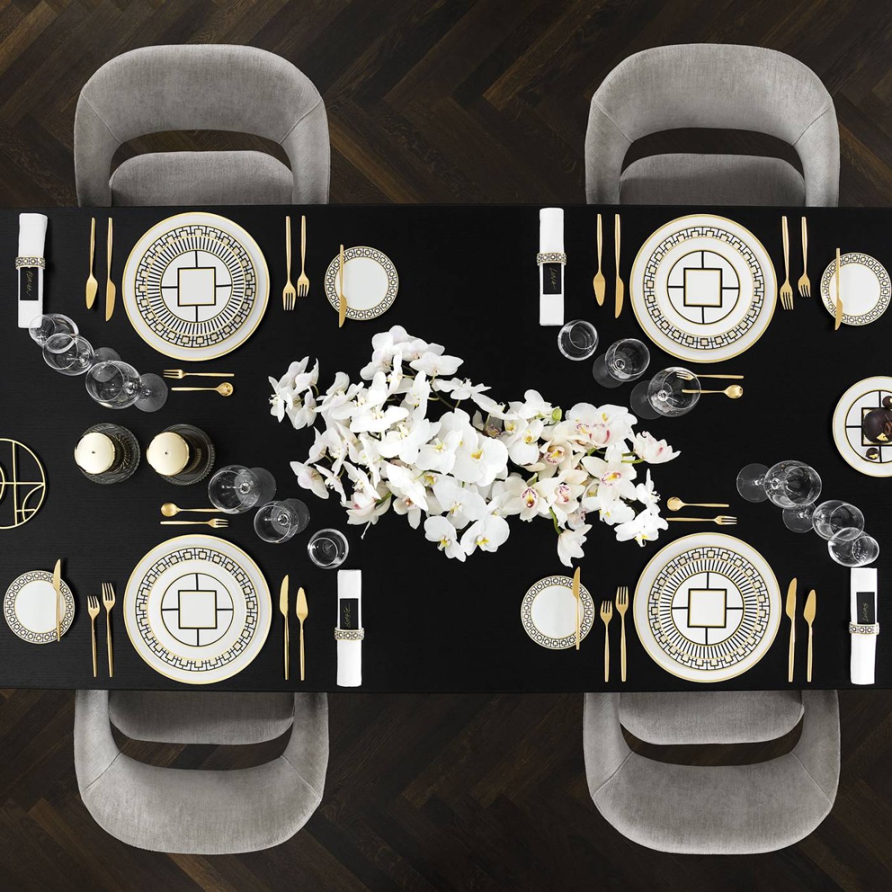 Villeroy & Boch Πιατέλλα στρογγυλή 33cm σειρά Metrochic Πιατέλες Σερβιρίσματος