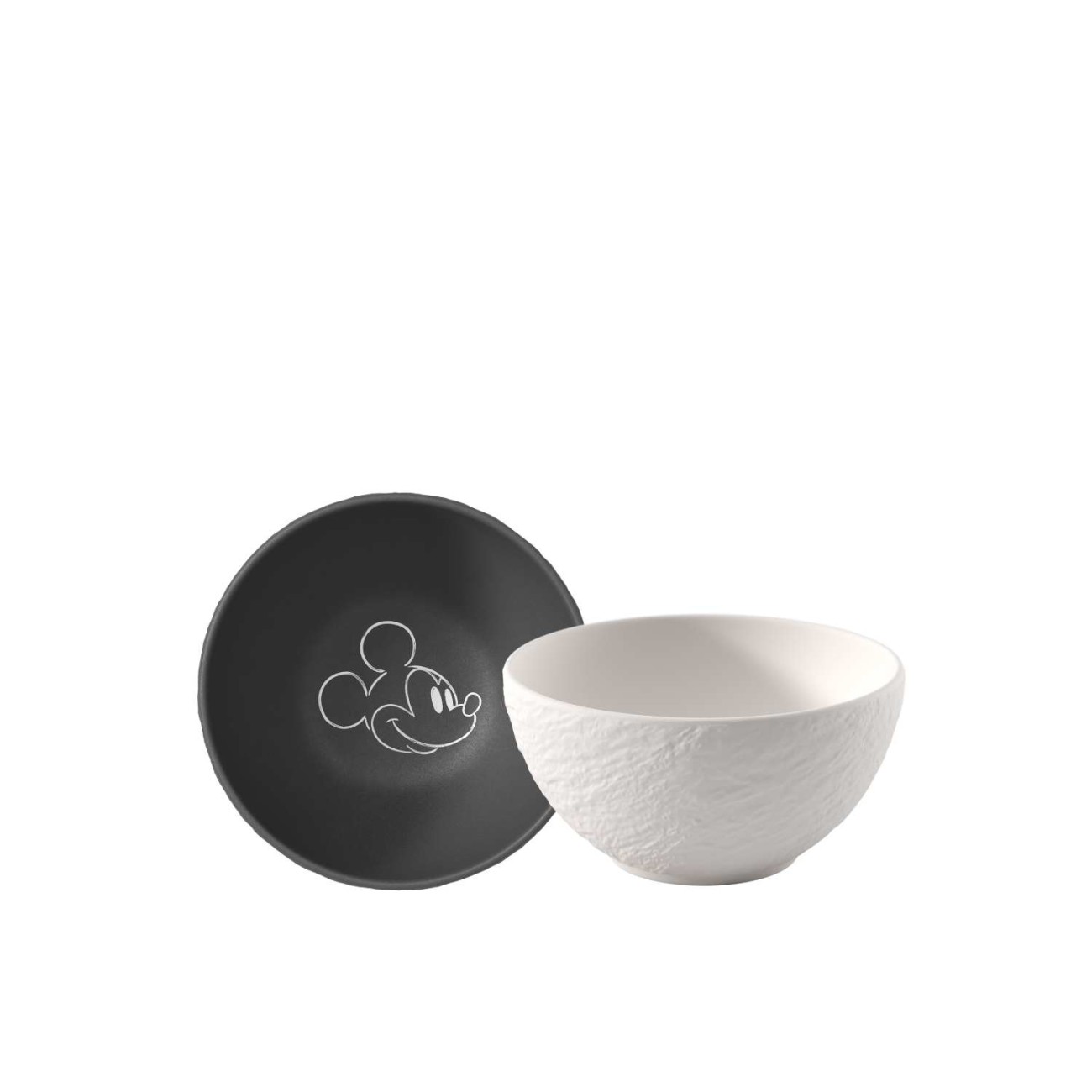 Villeroy & Boch Σετ 2 τεμ. μπολ δημητριακών 0,43 λτ. σειρά Manufacture Rock Mickey Mouse Manufacture Rock by Villeroy & Boch