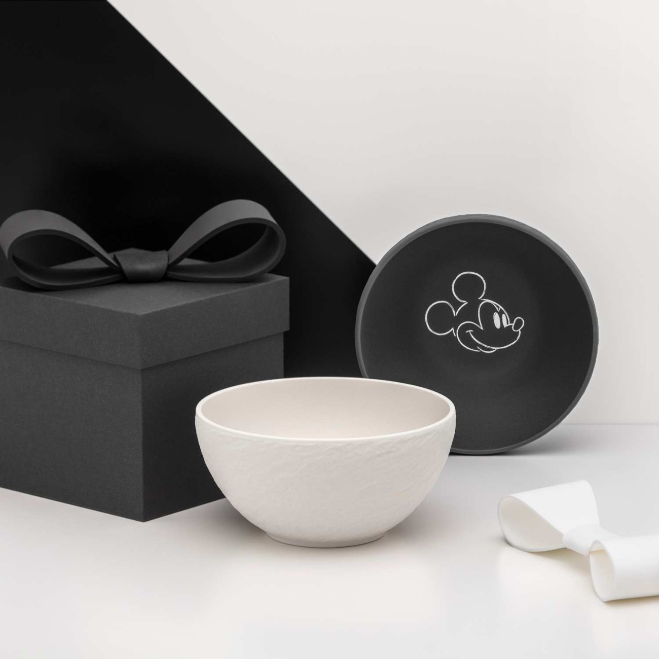 Villeroy & Boch Σετ 2 τεμ. μπολ δημητριακών 0,43 λτ. σειρά Manufacture Rock Mickey Mouse Manufacture Rock by Villeroy & Boch