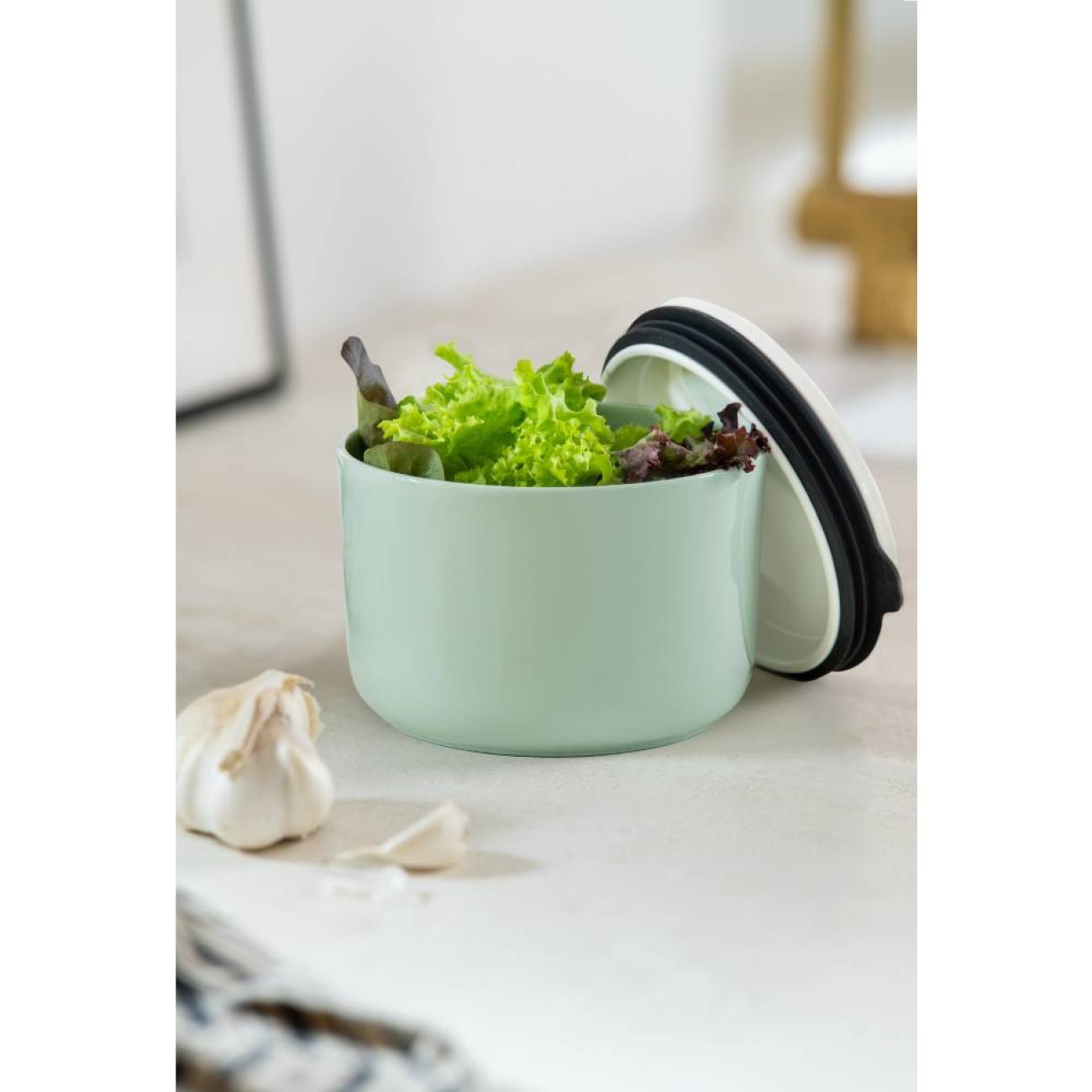 Villeroy & Boch Δοχείο τροφίμων στρόγγυλο 0,73 λτ. L mineral σειρά To Go & To Stay Δοχεία Τροφίμων