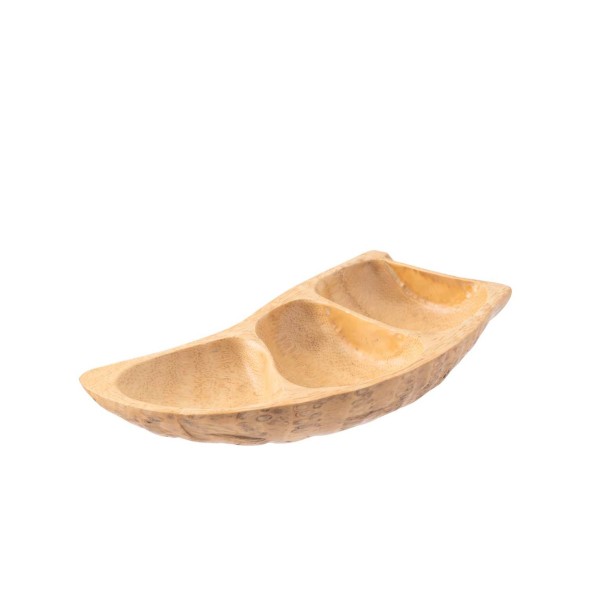 Paderno Μπολ 3 θέσεων ξηρών καρπών/Sushi Bamboo σειρά Happy Hour