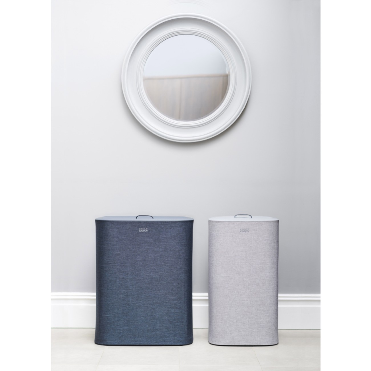 Joseph Joseph Καλάθι απλύτων 90lt. 71x39,5x56 cm γκρί ανοιχτό σειρά Tota Κάδοι απλύτων