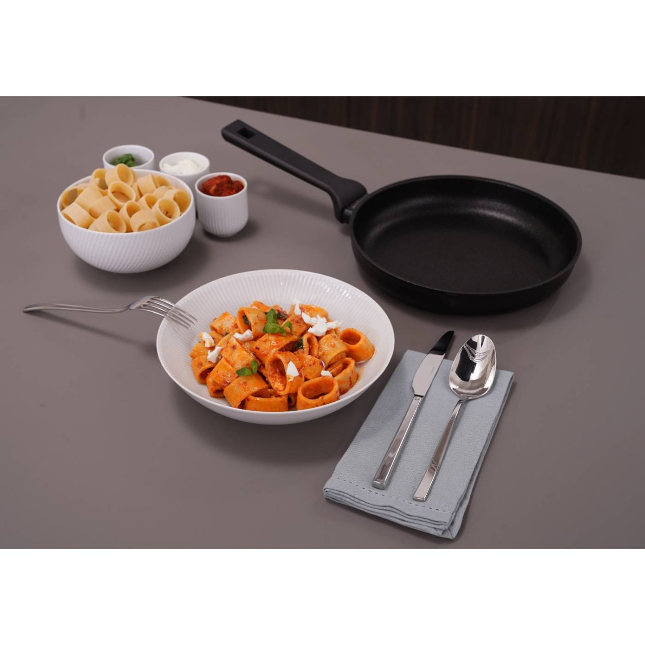 Sambonet Τηγάνι Φ 20cm/1,1lt σειρά Titan Pro Τηγάνια/Wok