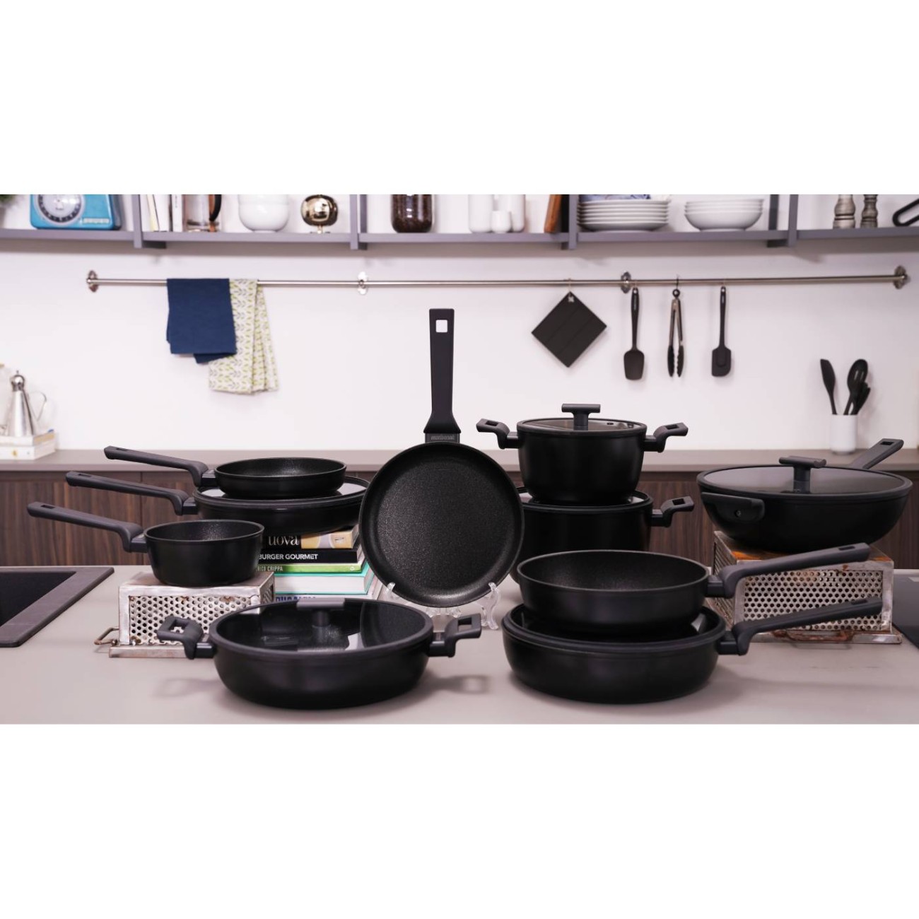 Sambonet Τηγάνι Φ 20cm/1,1lt σειρά Titan Pro Τηγάνια/Wok